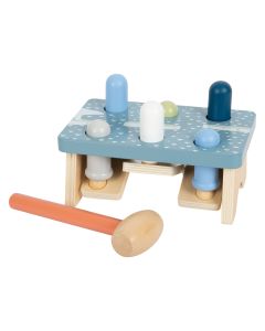Small Foot - Wooden Hammer Bench Arctic, 2 pcs. 12448