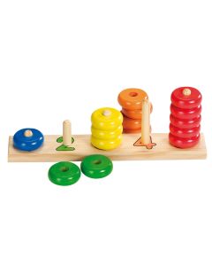 Wooden bunk puzzle color