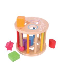 Bigjigs boîte à formes en bois Mickaël