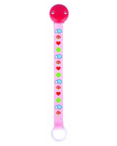Accroche-tétine mouton rose Camille