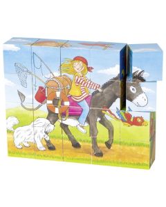 Puzzle cubes Peggy Diggledey 20 pièces