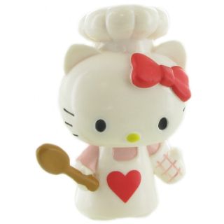 Figurine en plastique Hello Kitty chef cuisinière