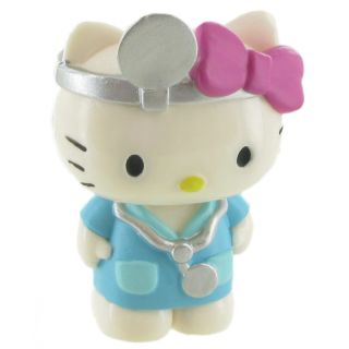 Figurine en plastique Hello Kitty docteur