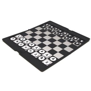 Jeu d'échec magnétique pliable 10x17cm.