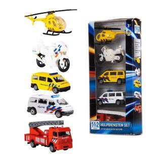 Emergency vehicles 5-pack 1:64 2008097