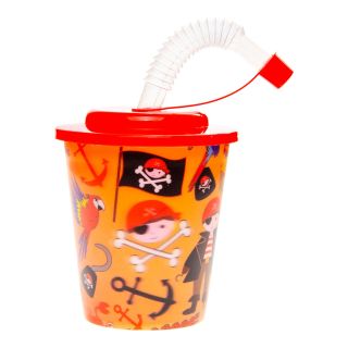 Cup with Lid and Straw Pirate 8170