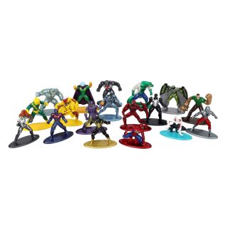 Simba - Set de 18 figurines en métal Marvel Spiderman