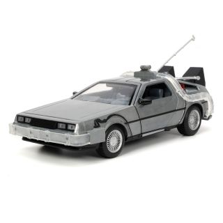 Jada Toys - Jada Die-Cast Time Machine Back to the Future 1 Car 1:24 253255038