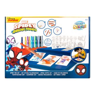 Canenco - Spidey Blaaspennen Set Deluxe SP22368