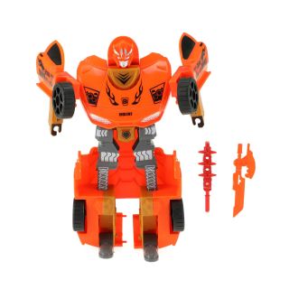 Roboforces Transform Voiture en robot orange 30036Z