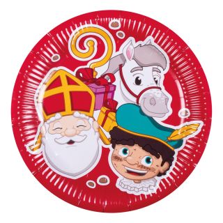 Boland - Plates Sinterklaas, 10pcs. 56663