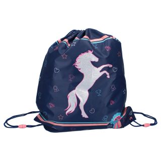 Milky Kiss Gym Bag Horses 037-1824