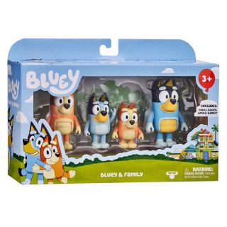 Spectron - Bluey Family Play Figures, 4pcs. MS13014