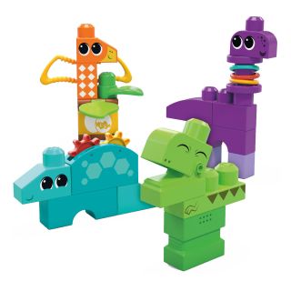 Mega Bloks Squeak N Chomps Dino's Building Set, 24pcs. HKN43
