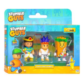 Boti - Stumble Guys Action Figures - Cleopatra, Sensei Firefist, Ceri 39460