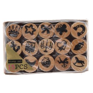 Forms with pattern wood, 15dlg. -B