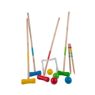 Wooden Croquet Set for 4 players