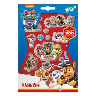 Totum Paw Patrol Stickervel, 4pcs.