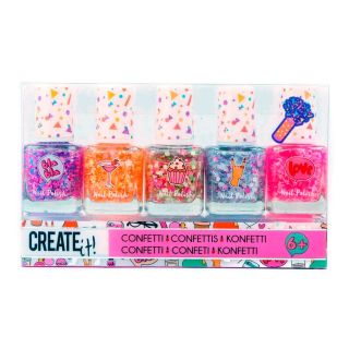 Create It! Nail Polish Confetti, 5pcs.
