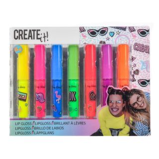 Create It! Lipgloss Set, 7pcs - Neon
