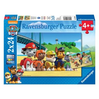 Paw Patrol Puzzle - Brave Dogs, 2x24 pcs.