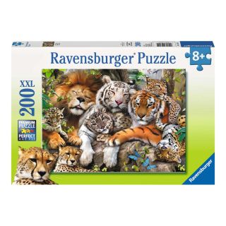 Puzzle des fauves 200 pièces XXL