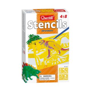 Quercetti Draw Stencils Dinosaur