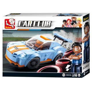 Sluban Car Club Race Car - Leopard
