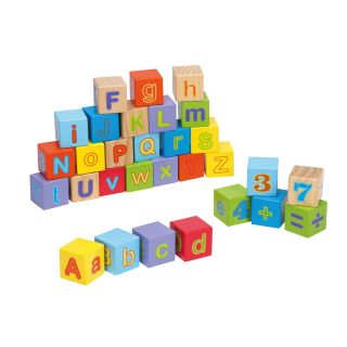Joueco Alphabet Blocks, 30dlg.