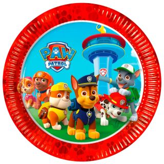 Paw Patrol Plates, 8pcs.