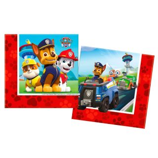 Paw Patrol napkins, 20pcs.