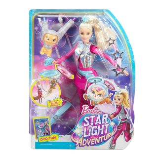 BARBIE Galaxy Barbie Doll & Flying Lemur