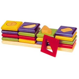 Assortir les 16 formes et couleurs