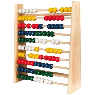 Wooden abacus, 25x29 cm