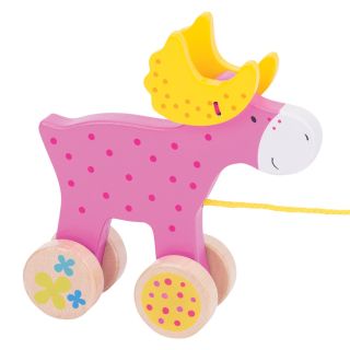 Susibelle Pull Animal Moose