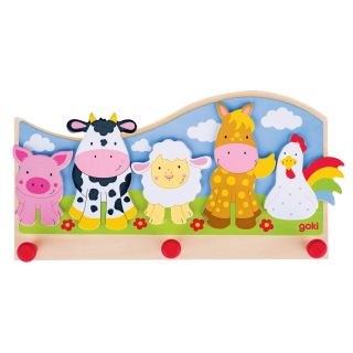 Coat rack Farm Animals