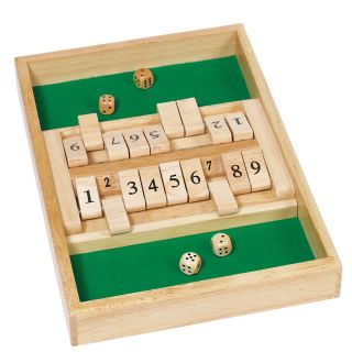 Shut the Box dice game