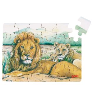 Mini-puzzle animaux sauvages modèle aléatoire