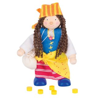 Poupée articulée pirate fille