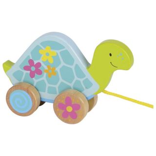Susibelle Wooden Turtle Pull Animal