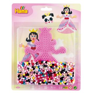 Hama Iron on bead set - Princess, 1100 pcs.