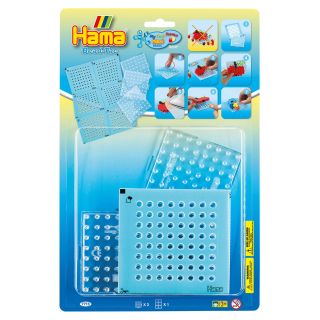 Hama Bead-Tac Iron on bead plates Maxi, 3 pcs.