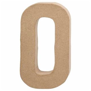Letter Papier-mache - O
