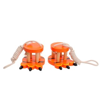 Wooden Walking Bobbins-Tiger