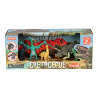 Luxury Dino Play Set Small, 6dlg.