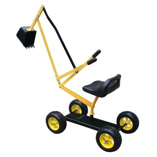 Metal Excavator with Wheels