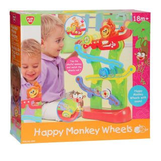 Playgo Ballenbaan Aapjes