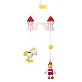 Mobile Petite princesse avec licorne