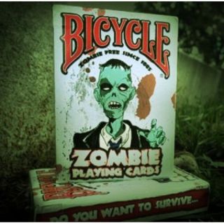 Jeu de carte de poker Zombie Deck Bicycle