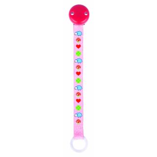 Accroche-tétine mouton rose Camille